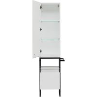 Шкаф пенал Allen Brau Priority 40 L Белый матовый арт-1.31006.WM — фото 10, Пеналы для ванной комнаты