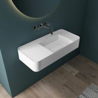 Смеситель для раковины Vincea Groove Вороненая сталь арт-VBFW-4G1GM — фото 3, Смесители для раковины