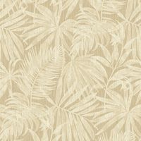 Обои Grandeco Perfect Harmony Винил на флизелине (0,53*10,05) Бежевый/Коричневый, Листья/Рогожка арт-PH 3412 — фото 1, Обои для стен