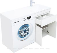 Товар: Тумба под раковину Aquanet Токио 120 Белая арт-237745 - фото 9 Тумба под раковину Aquanet Токио 120 Белая арт-237745 — фото 9, Тумбы под раковину