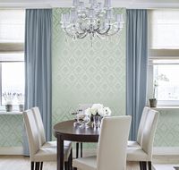 Товар: Обои Milassa Classic Флизелин (1*10,05) Зеленый, Дамаск арт-LS8 005 - фото 2 Обои Milassa Classic Флизелин (1*10,05) Зеленый, Дамаск арт-LS8 005 — фото 2, Обои для стен