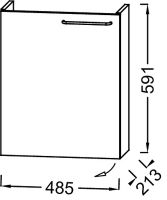 Товар: Тумба под раковину Jacob Delafon Odeon Rive Gauche 50 L подвесная Квебекский дуб арт-EB2581G-R9-E10 - фото 2 Тумба под раковину Jacob Delafon Odeon Rive Gauche 50 L подвесная Квебекский дуб арт-EB2581G-R9-E10 — фото 2, Тумбы под раковину