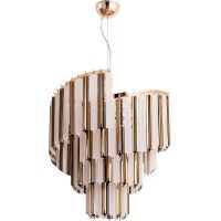 Люстра Divinare Frizzante Белая матовая Золото арт-1681/01 LM-7 — фото 1, Люстры