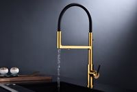 Смеситель для кухни Paulmark Tornado Брашированное золото арт-To213402-BG — фото 11, Смесители для кухни