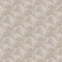 Обои Zambaiti Parati Satin Flowers IV Винил на флизелине (0,53*10,05) Белый/Коричневый/Серый, Листья арт-Z66824 — фото 2, Обои для стен