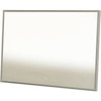 Зеркало Sintesi Armadio 100 с подсветкой Хром матовый с сенсорным выключателем арт-SIN-SPEC-ARMADIO-CROMO-100 — фото 1, Зеркала в ванную комнату