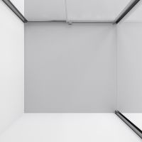 Душевая дверь Niagara Nova 100 профиль Хром стекло прозрачное арт-NG-64-10A — фото 5, Раздвижные душевые двери