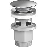 Донный клапан AM.PM Click-Clack Хром арт-F070M100 — фото 4, Донные клапаны