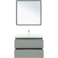 Тумба под раковину Aquanet Вега 2.0 80 подвесная Мисти грин арт-337961 — фото 10, Тумбы под раковину