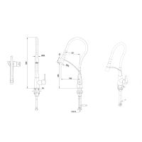 Смеситель для кухни Bravat Хром арт-F7420453CP — фото 4, Смесители для кухни