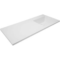 Раковина Эстет Даллас 110 R с местом под стиральную машину Белая арт-ФР-00001668 — фото 1, Раковины на стиральную машину