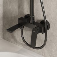 Товар: Душевая система Grossman Galaxy Графит брашированный арт-500.K35.01.420 - фото 6 Душевая система Grossman Galaxy Графит брашированный арт-500.K35.01.420 — фото 6, Душевые стойки