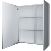 Зеркальный шкаф 1MarKa Соната 75 Белый глянцевый арт-У29559 — фото 4, Зеркальные шкафы в ванную