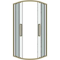 Товар: Душевой уголок Grossman Cosmo 100х100 профиль Золото сатин стекло прозрачное арт-301.K33.02.1010.32.00 - фото 10 Душевой уголок Grossman Cosmo 100х100 профиль Золото сатин стекло прозрачное арт-301.K33.02.1010.32.00 — фото 10, Душевые уголки четверть круга