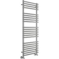 Водяной полотенцесушитель Terminus Кремона П22 500х1400 Хром, нижнее подключение, G 1/2" ВР, с комплектом вентилей арт-4670078530691 — фото 1, Водяные полотенцесушители