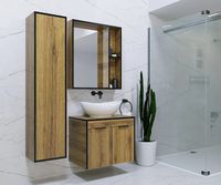 Тумба под раковину Bellezza Бруно 70 подвесная Табакко арт-4632211180491 — фото 2, Тумбы под раковину