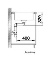 Кухонная мойка Blanco Legra XL 6 S Кофе арт-523331 — фото 6, Кухонные мойки