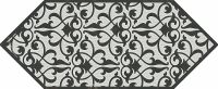 Керамический декор Kerama Marazzi Келуш 2 черно-белый HGD/A481/35006 14х34 см арт-HGD\A481\35006 — фото 1, Керамическая плитка