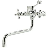 Смеситель для ванны Orange Classic Pro универсальный Хром арт-M72-222cr — фото 6, Смеситель для ванны