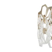 Подвесной светильник Maytoni Neoclassic Tissage Прозрачный Золото арт-MOD490PL-01G — фото 3, Подвесные светильники