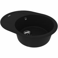 Кухонная мойка Lemark Lacha 620 Антрацит арт-9910049 — фото 2, Кухонные мойки