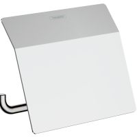 Держатель туалетной бумаги Hansgrohe AddStoris с крышкой Хром арт-41753000 — фото 1, Держатели туалетной бумаги