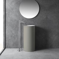 Смеситель для раковины Abber Wasser Kreis Хром арт-AF8140 — фото 2, Смесители напольные