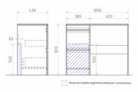 Тумба под раковину Vigo Urban 40 Белая арт-tn.URB.40.2Y — фото 10, Тумбы под раковину