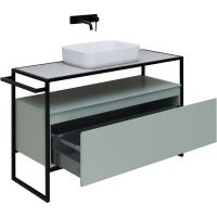 Тумба под раковину Allen Brau Priority 120 Папирус матовый арт-1.31004.PWM — фото 15, Тумбы под раковину