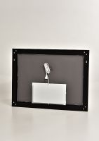 Зеркало Sintesi Armadio 80 с подсветкой Черное с сенсорным выключателем арт-SIN-SPEC-ARMADIO-black-80 — фото 6, Зеркала в ванную комнату