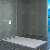 Душевой поддон из искусственного камня RGW Stone Tray STM-109W 100x90 Белый арт-14202910-01 — фото 3, Душевые поддоны из искусственного камня