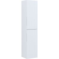 Шкаф пенал Aquanet Джейн 35 подвесной Белый матовый арт-313289 — фото 1, Пеналы для ванной комнаты