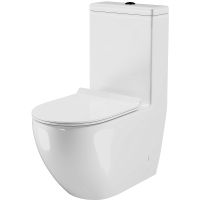 Товар: Унитаз моноблок Grossman Style с бачком и сиденьем Микролифт арт-GR-4496S - фото 1 Унитаз моноблок Grossman Style с бачком и сиденьем Микролифт арт-GR-4496S — фото 1, Напольные унитазы