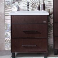 Тумба под раковину Бриклаер Чили 70 Венге арт-4627125415104 — фото 1, Тумбы под раковину