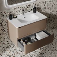 Тумба с раковиной Iddis Edifice 80 подвесная Капучино арт-EDI80C0i95K — фото 7, Тумбы с раковиной