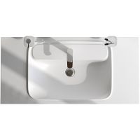 Раковина AM.PM Func 100 Белая матовая арт-M8FWPC1000WM — фото 1, Раковины встраиваемые сверху