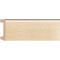 Плинтус Decomaster 2400x80x17 мм арт-D235-71 — фото 1, Плинтуса напольные