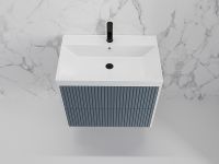 Тумба под раковину Style Line Стокгольм 70 подвесная Графит софт арт-ЛС-00002312 — фото 4, Тумбы под раковину