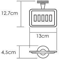 Мыльница WasserKRAFT Tauber Никель арт-K-64469 — фото 5, Мыльницы