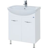 Тумба под раковину Bellezza Стелла 65 Белая арт-4636010000011 — фото 1, Тумбы под раковину