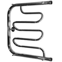 Водяной полотенцесушитель Тругор ПМ 2 П 60x50 с полкой Хром арт-ПМ2/6050П — фото 1, Водяные полотенцесушители