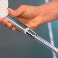 Душевой гарнитур Hansgrohe Crometta Хром Белый арт-26537400 — фото 4, Душевые гарнитуры на штанге