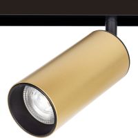 Трековый светильник Artelamp Linea Золото матовое Черный арт-A4661PL-1SG — фото 1, Трековые светильники