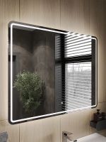 Зеркало Orange Nature 100 с подсветкой с сенсорным выключателем арт-ON-100ZE — фото 2, Зеркала в ванную комнату