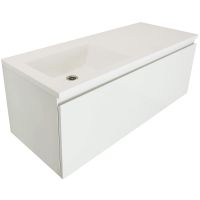 Товар: Тумба с раковиной Эстет Dallas Luxe 130 L подвесная Белая арт-ФР-00002274 - фото 2 Тумба с раковиной Эстет Dallas Luxe 130 L подвесная Белая арт-ФР-00002274 — фото 2, Тумбы с раковиной