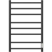 Электрический полотенцесушитель Point Аврора П8 500x800 диммер справа Черный арт-PN10858B — фото 1, Электрические полотенцесушители