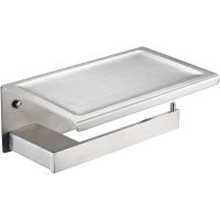 Держатель туалетной бумаги Milacio Ultra Нержавеющая сталь арт-MCU.953.SS — фото 1, Держатели туалетной бумаги