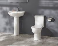 Товар: Раковина Jacob Delafon Patio 45 Белая арт-E4152-00 - фото 3 Раковина Jacob Delafon Patio 45 Белая арт-E4152-00 — фото 3, Раковины подвесные