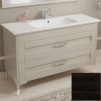 Тумба с раковиной SanVit Прованс 100 с фактурой под дерево Черное дерево арт-kprov105 — фото 1, Тумбы с раковиной