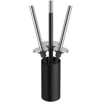 Ершик для унитаза Langberger Black Edition Черный матовый арт-71171-BP — фото 2, Ершики для унитаза